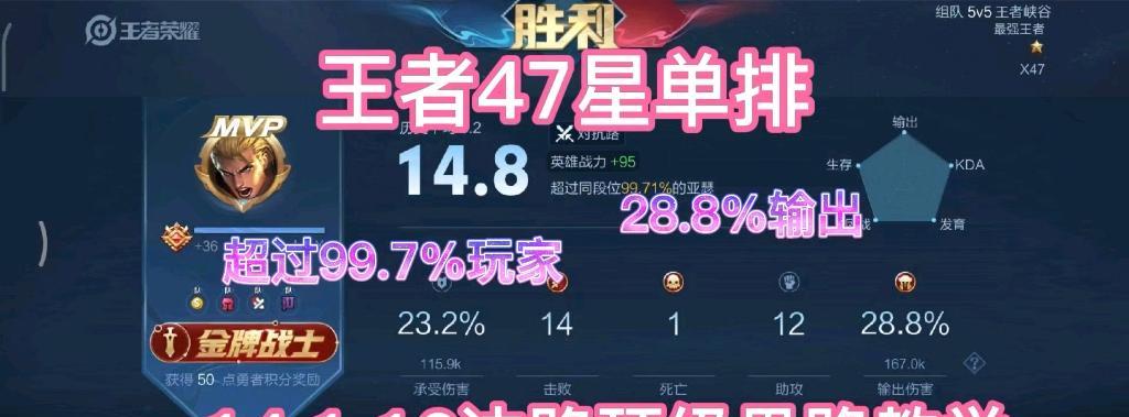 《亚瑟边路合集出装攻略大全》（打造无敌边路霸主的必备指南！）